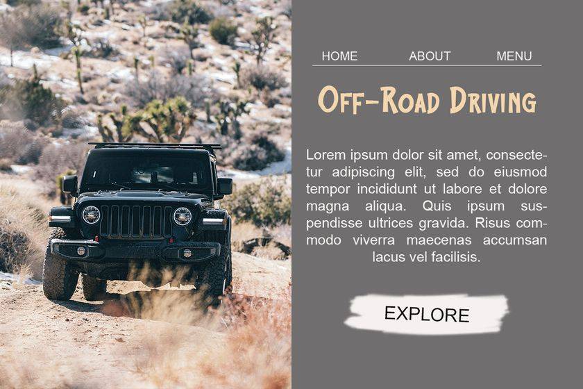 Broady Font sample