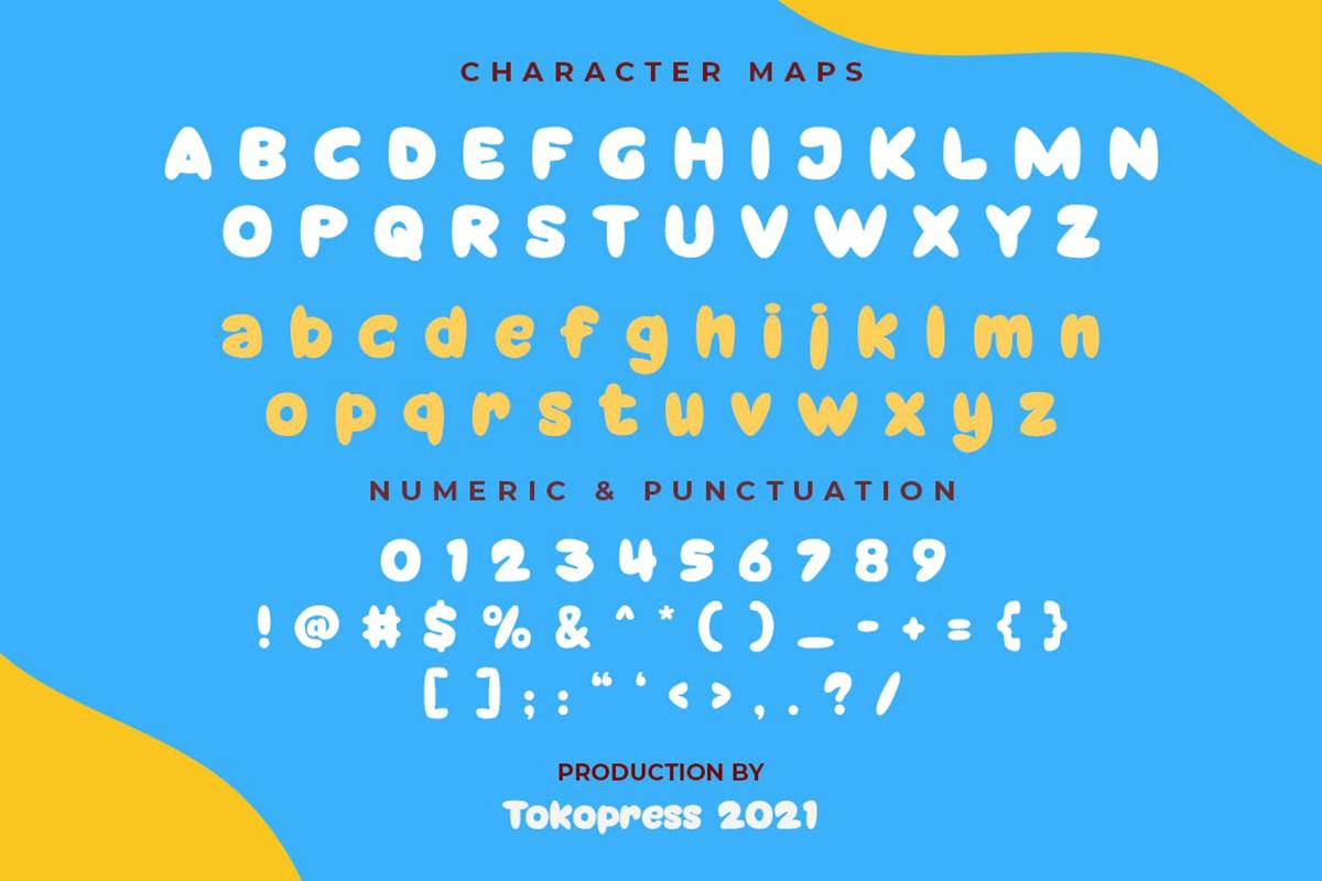 Brocil Font sample