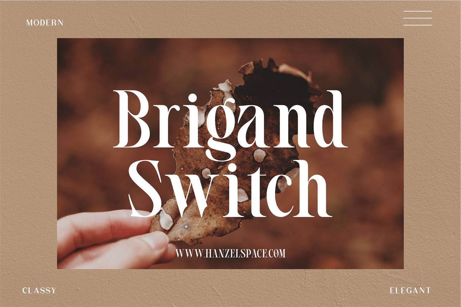 Brogetta Font sample