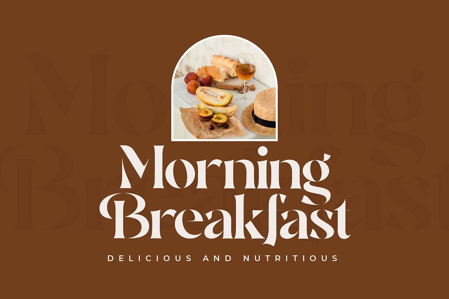 Brogte Font sample
