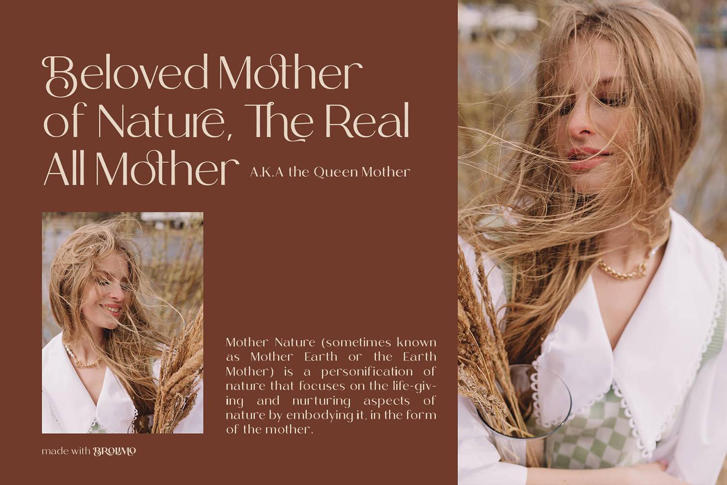 Brolimo Font sample