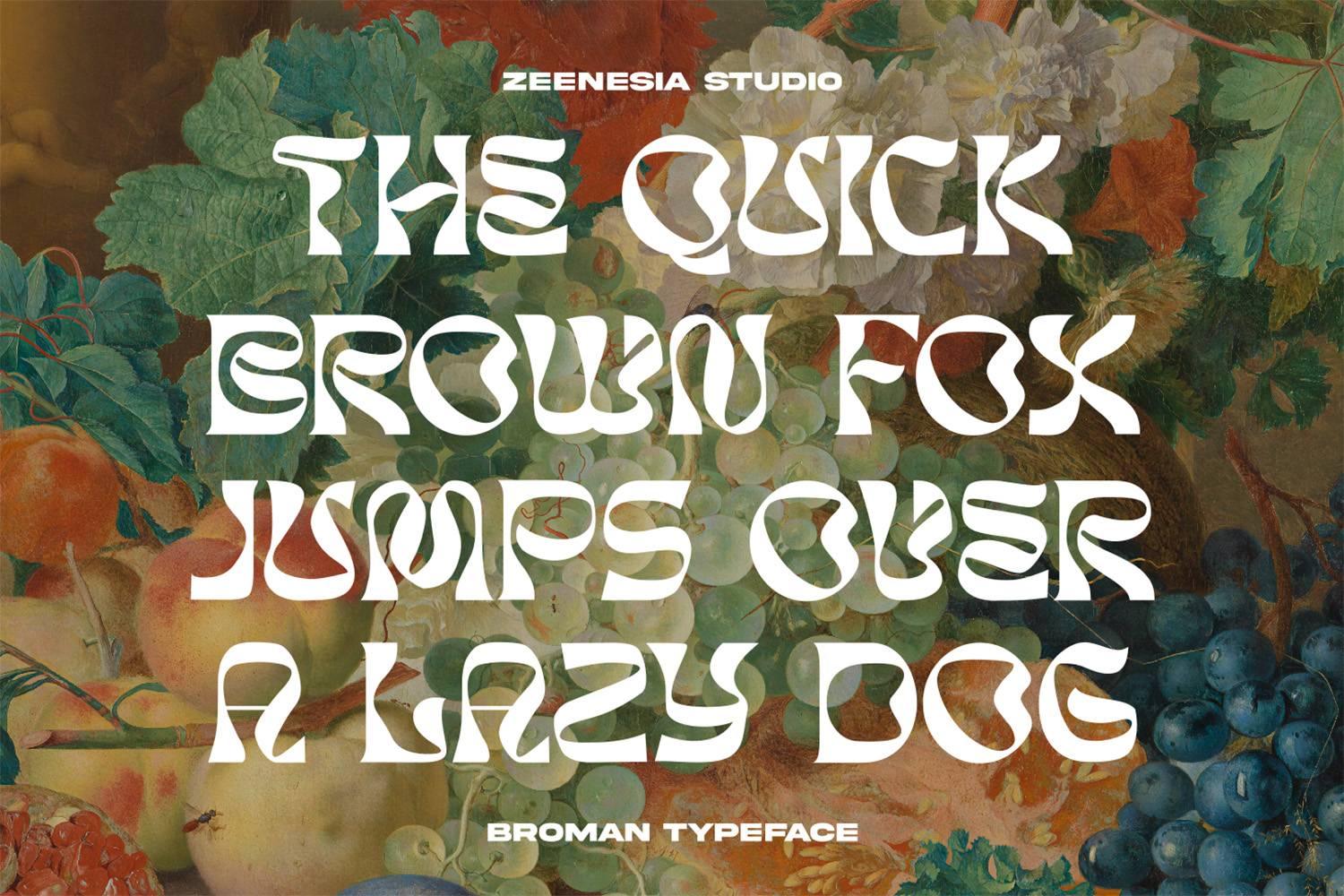 Broman Font sample