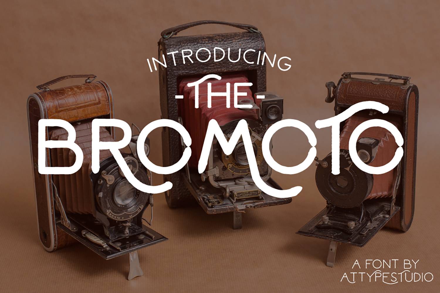 Bromoto Font sample