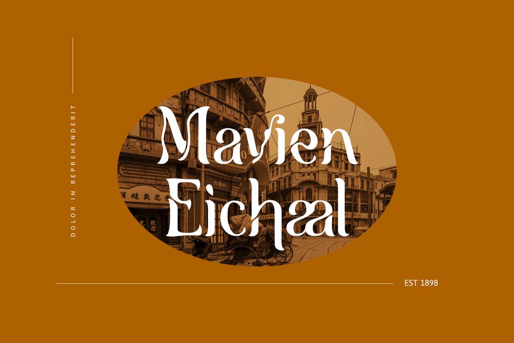 Brooklyn Font sample