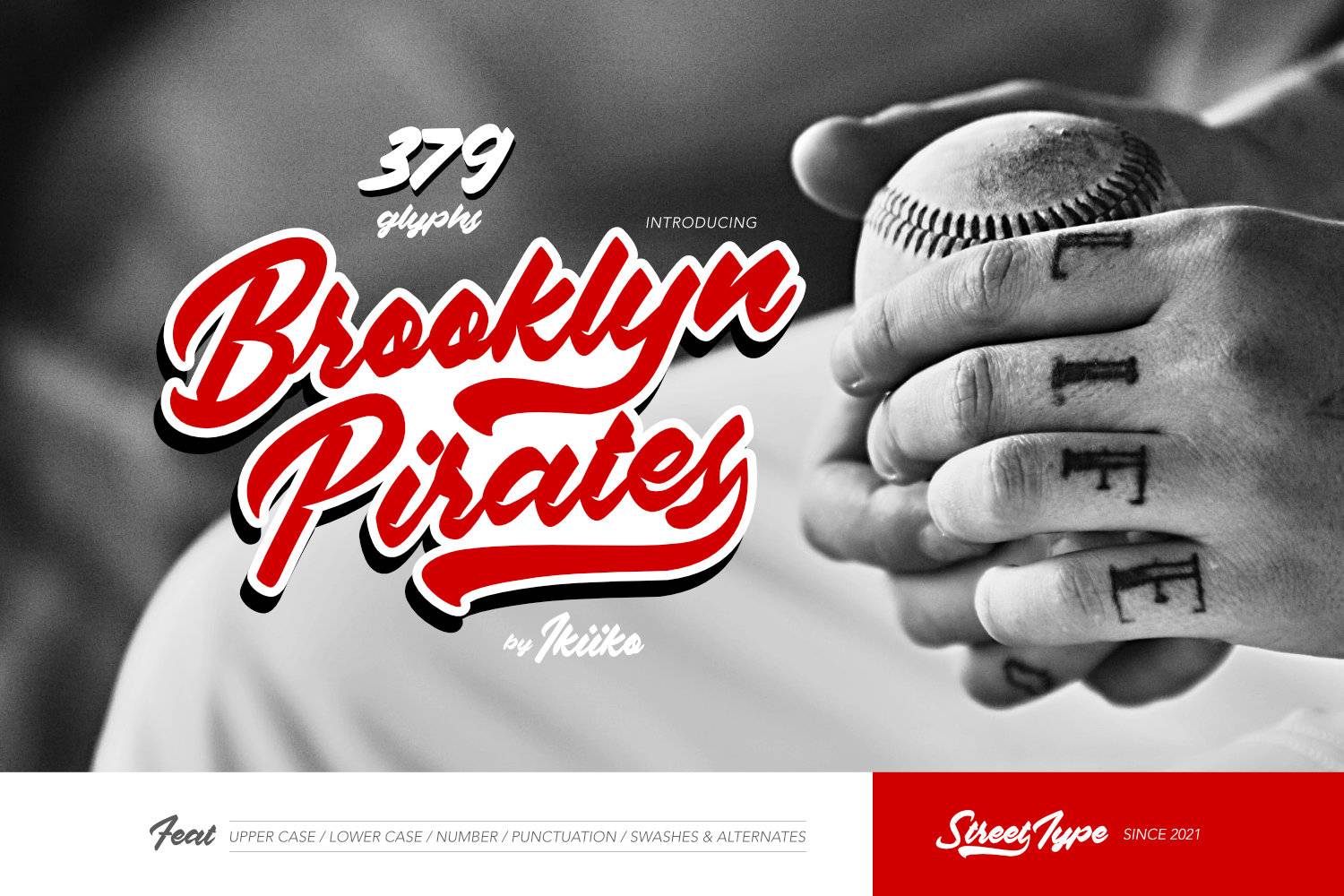 Brooklyn Pirates Fre Font sample