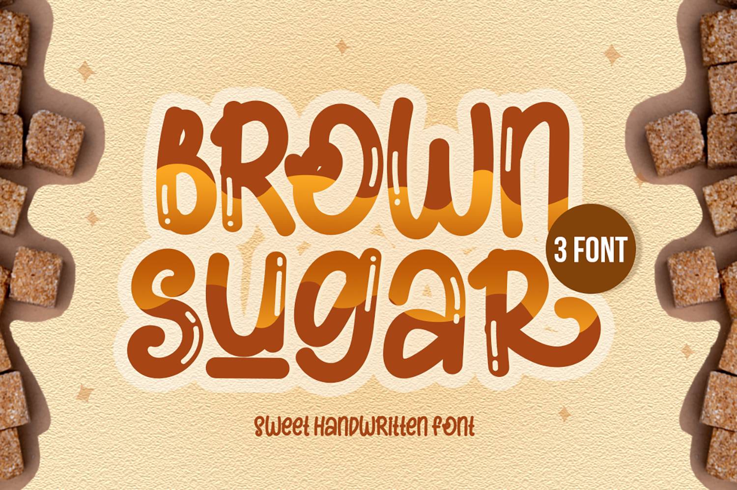Brown Sugar Handwritten Font sample