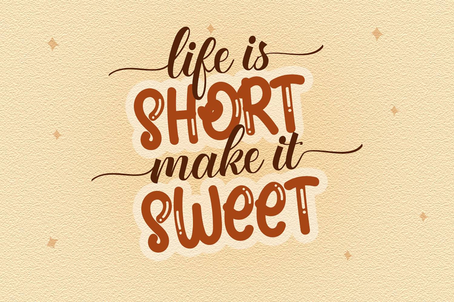 Brown Sugar Handwritten Font sample