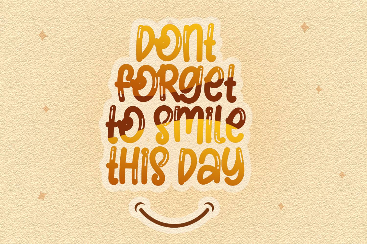 Brown Sugar Handwritten Font sample