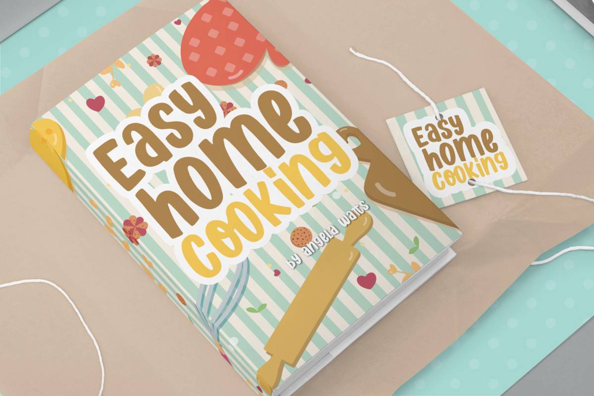 Brownies Font sample