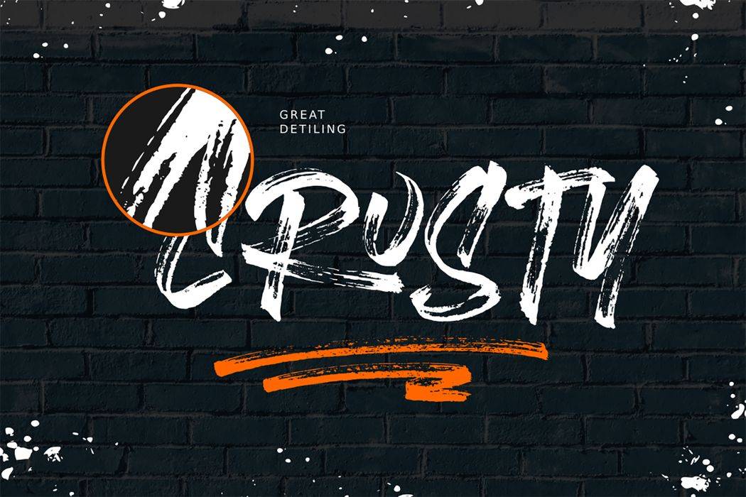 Brushlie Font sample