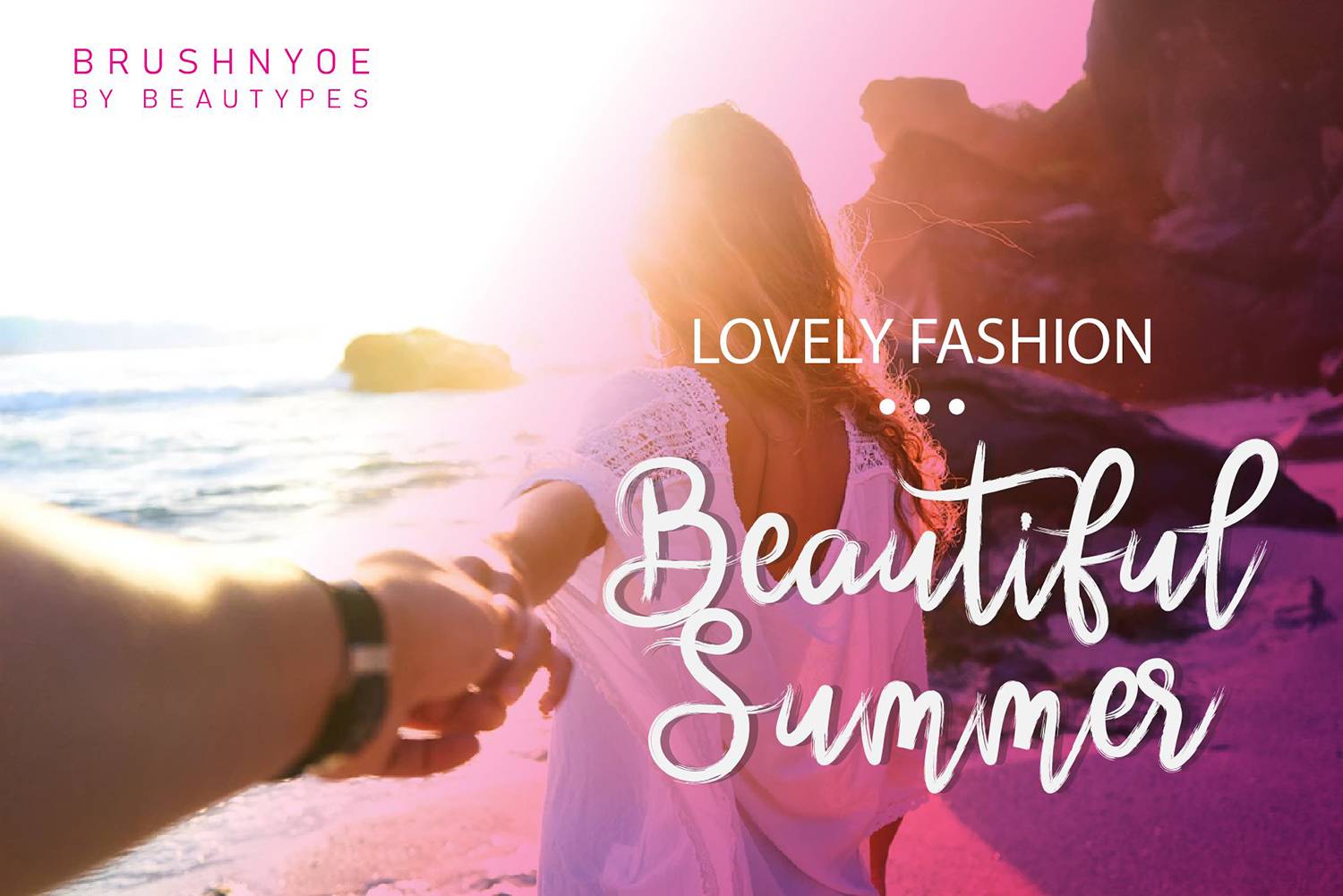Brushnyoe Font sample