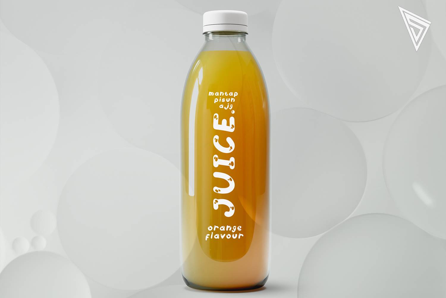 Bubble World Font sample