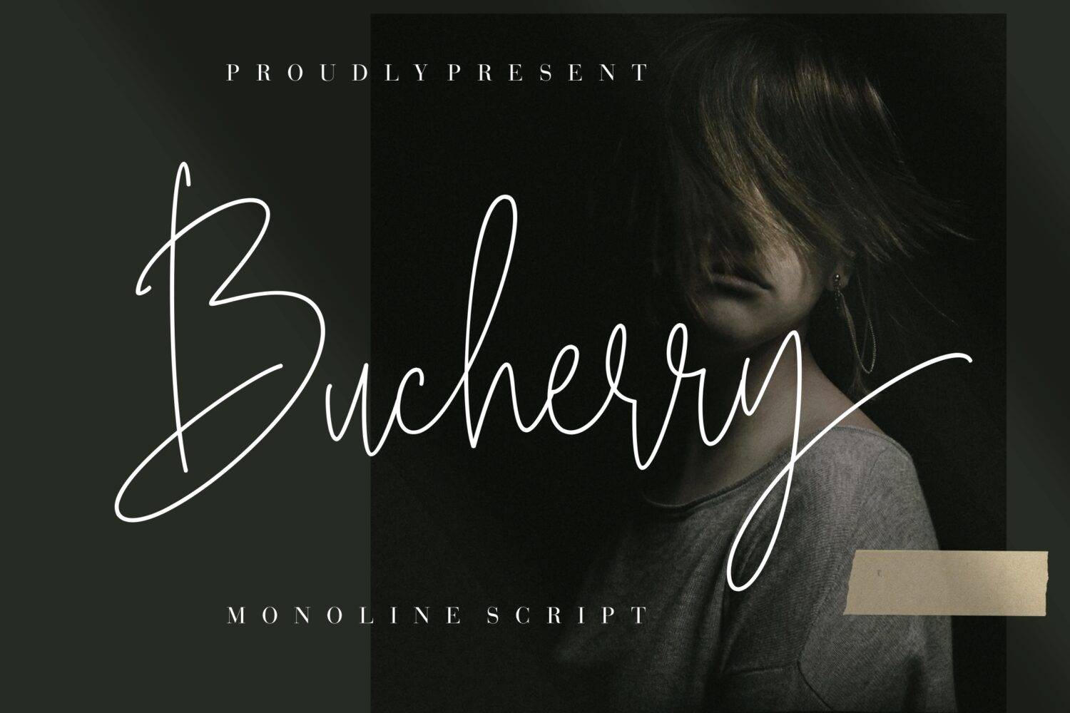 Bucherry Font sample