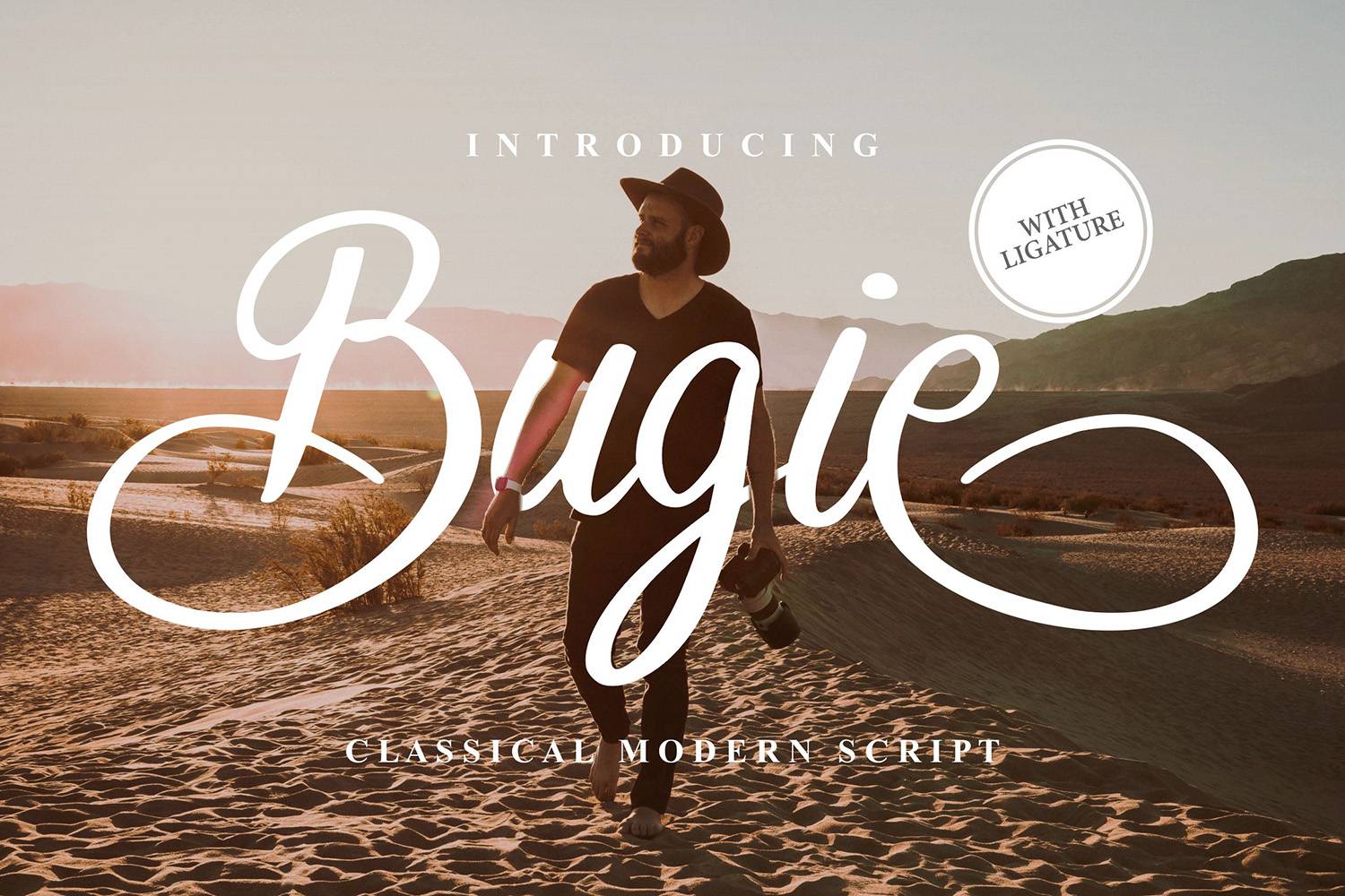 Bugie Classical Font sample