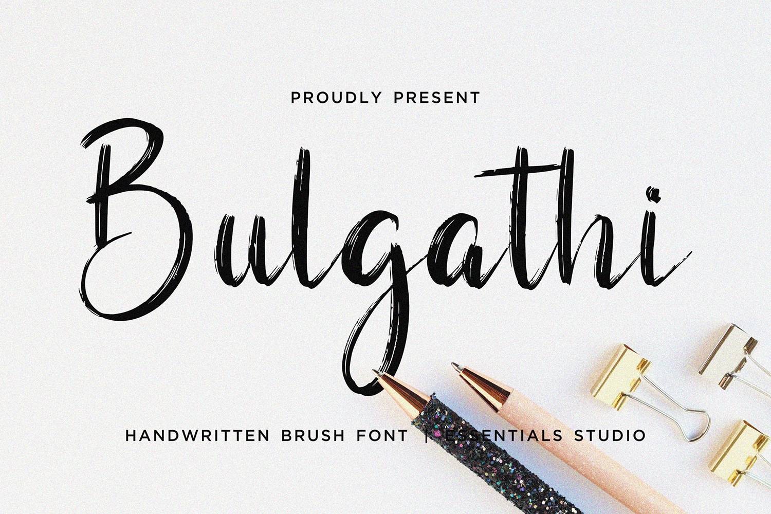 Bulgathi Font sample