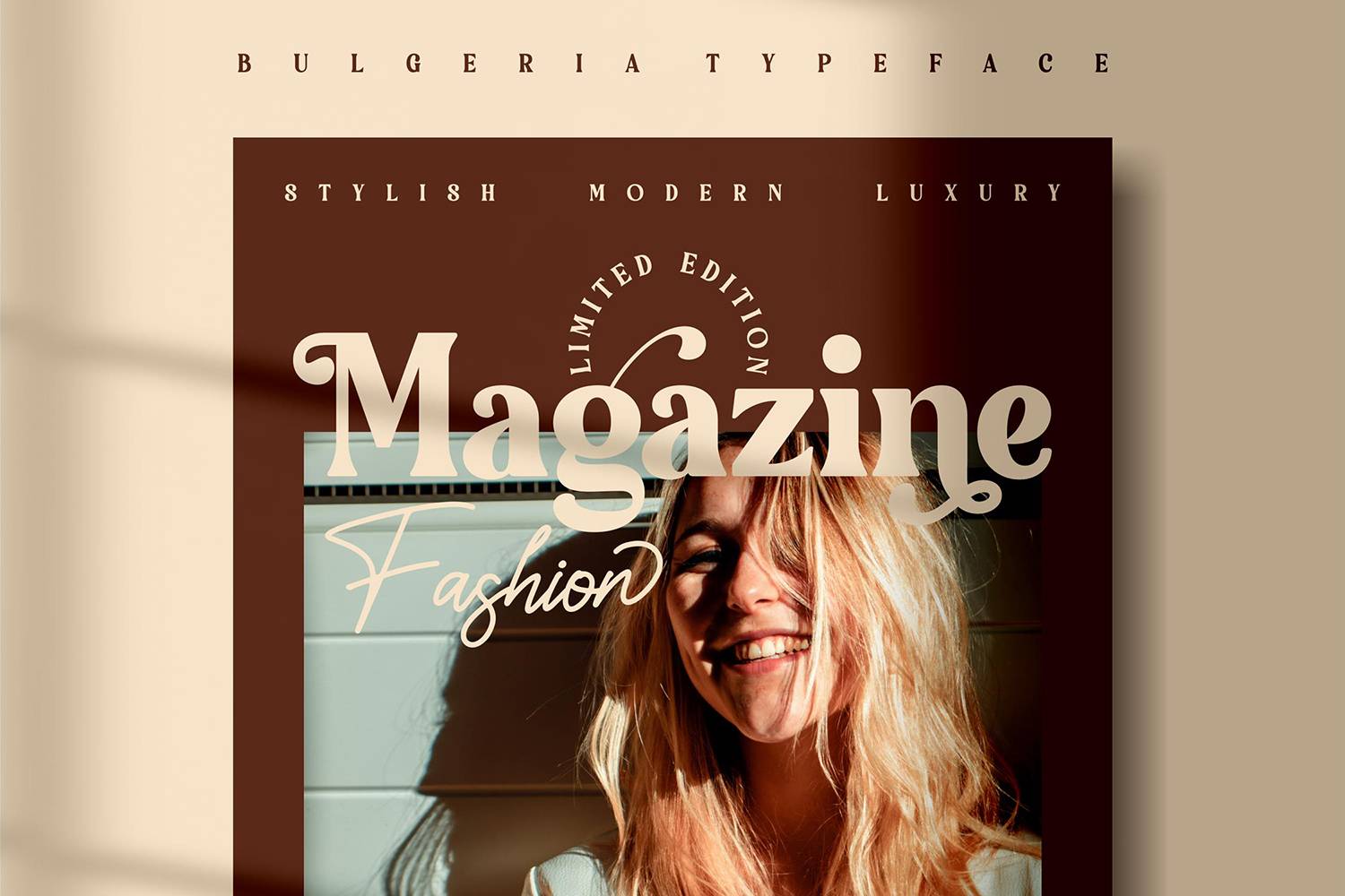 Bulgeria Font sample