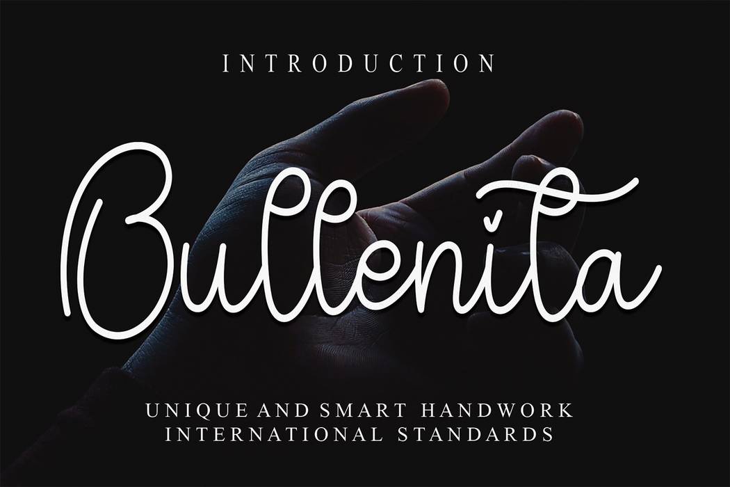 Bullenita Font sample