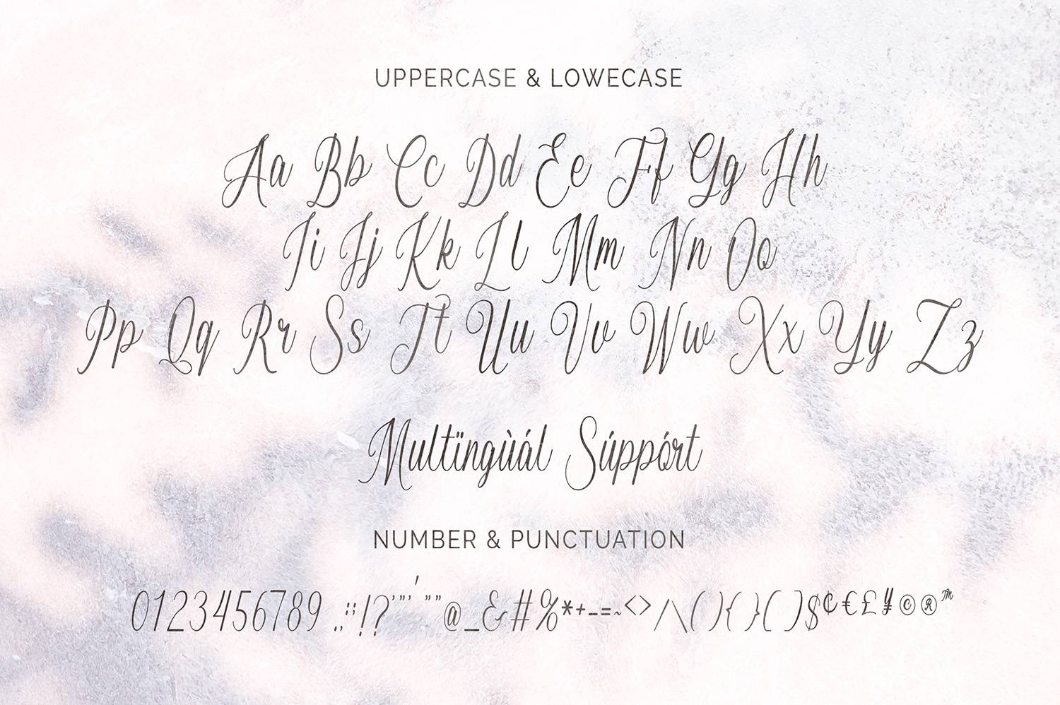 Bulmarie Font sample
