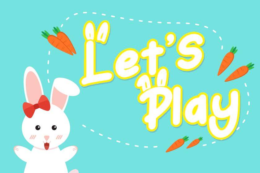 Bunny Hopper Font sample