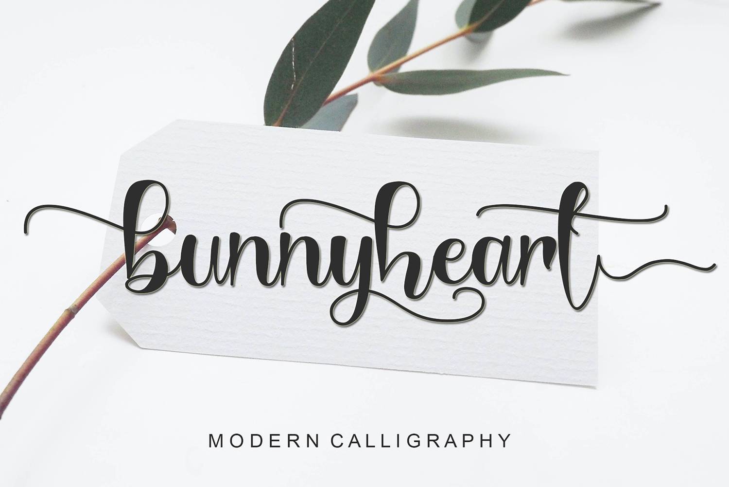 Bunnyheart Font sample