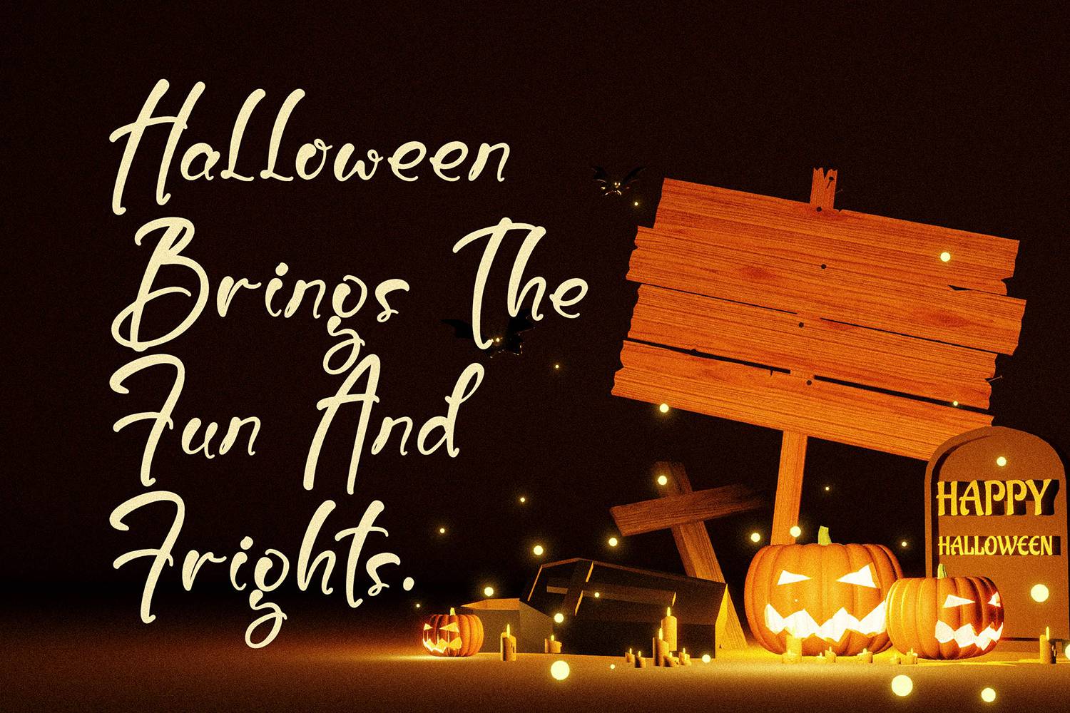 Burtons Ghoster Font sample
