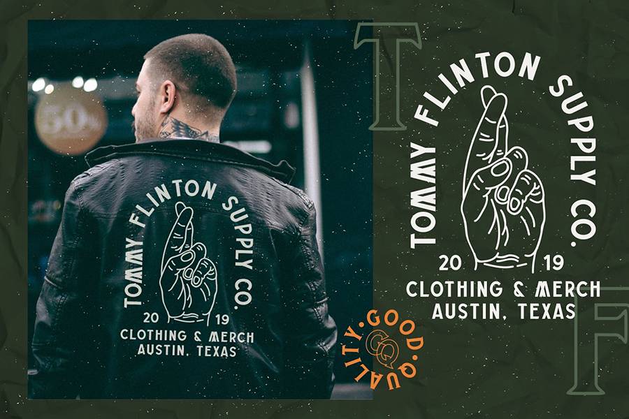 Buryland Vintage Monoline Script sample