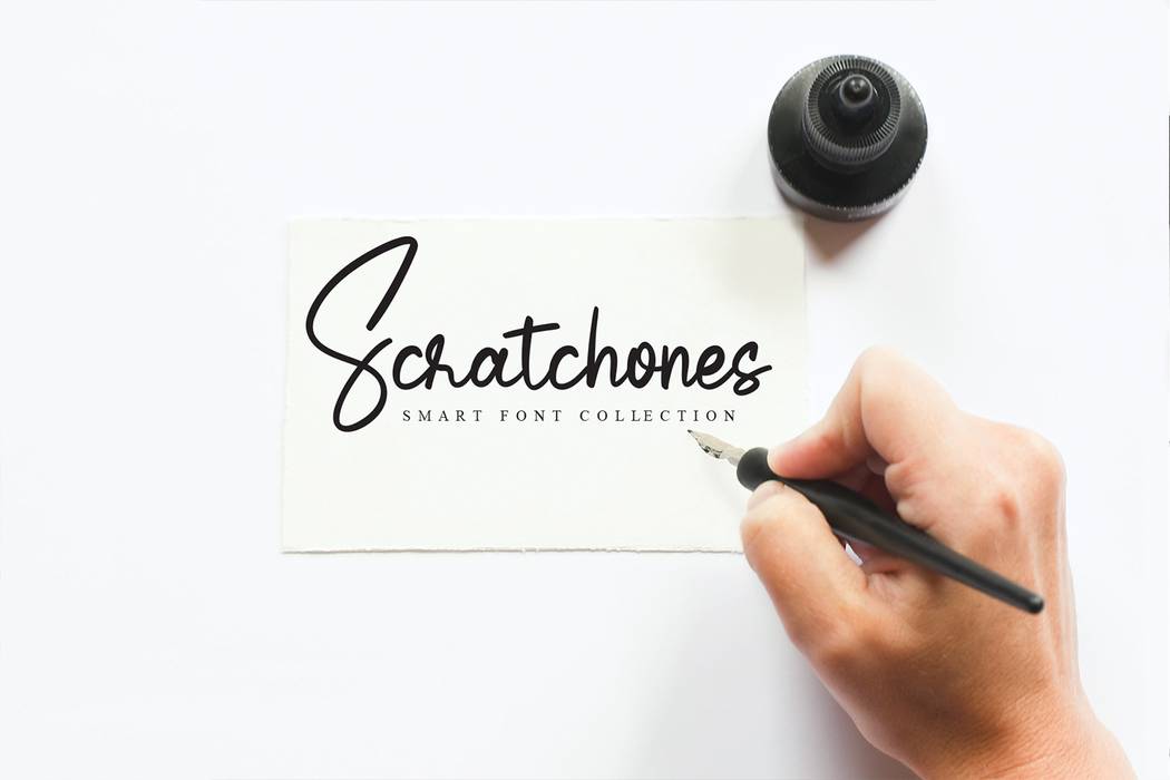 Butter Chocolate Font sample