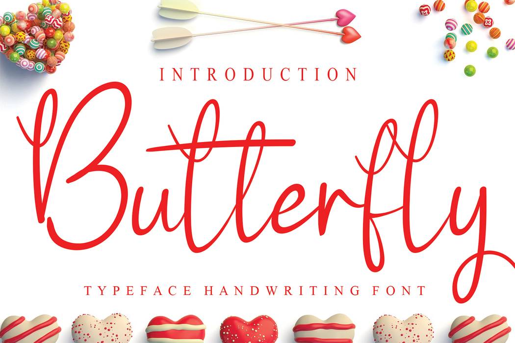 Butterfly Font sample