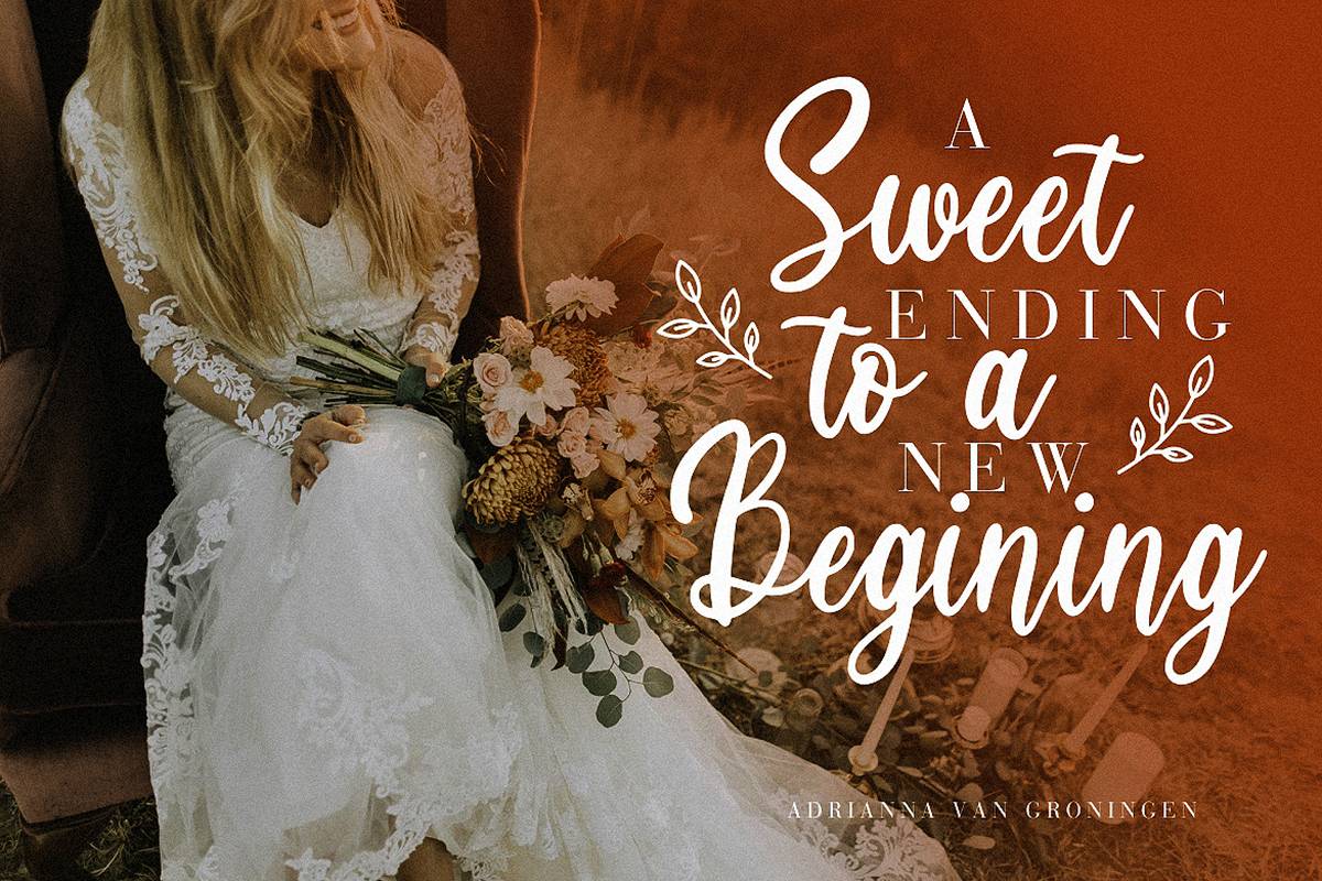 Butterly Font sample