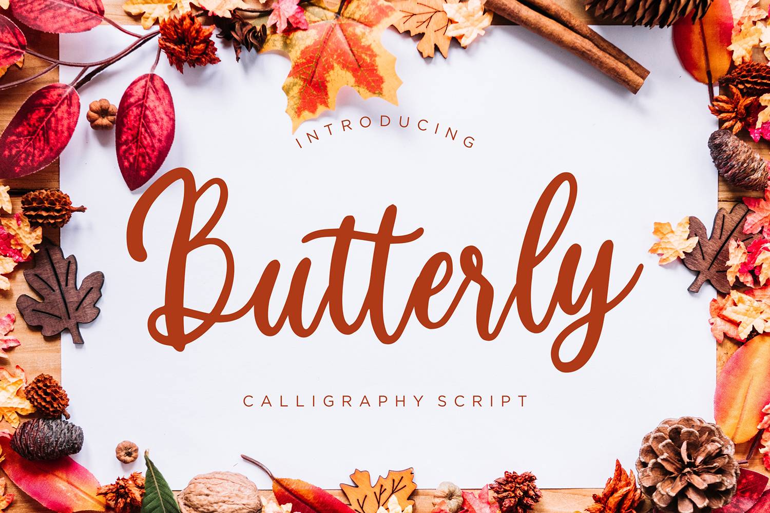 Butterly Font sample