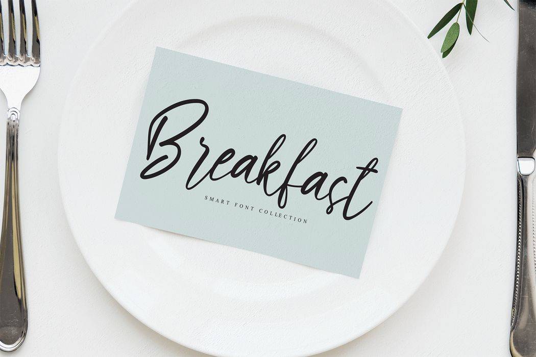Buttermilk Font sample