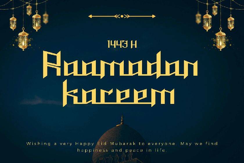 Buwah Font sample