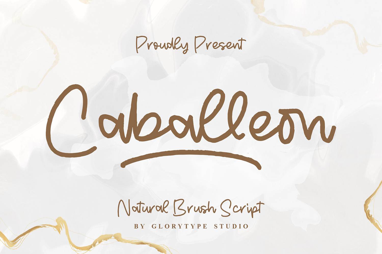 Caballeon Font sample