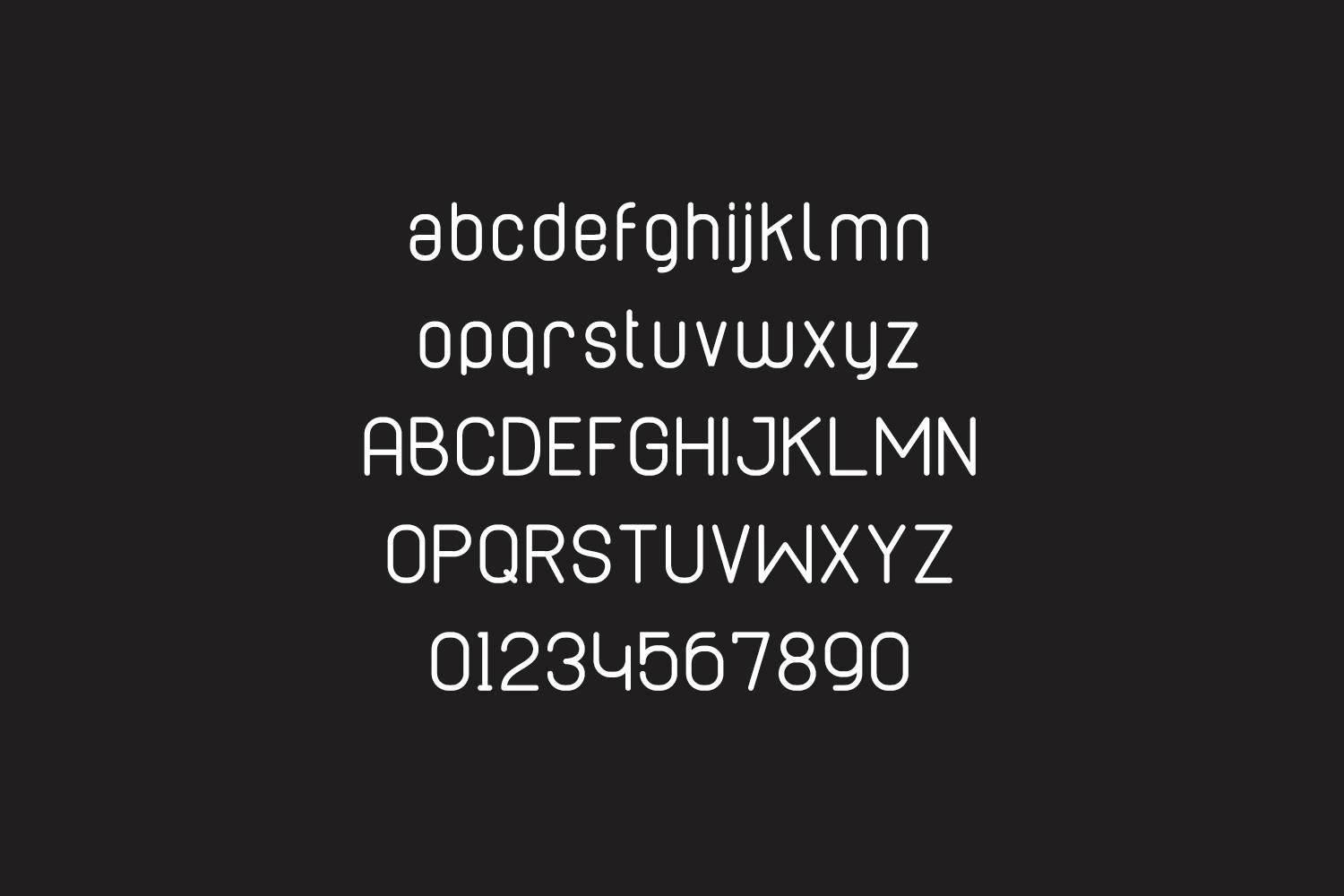 Cabo Font sample