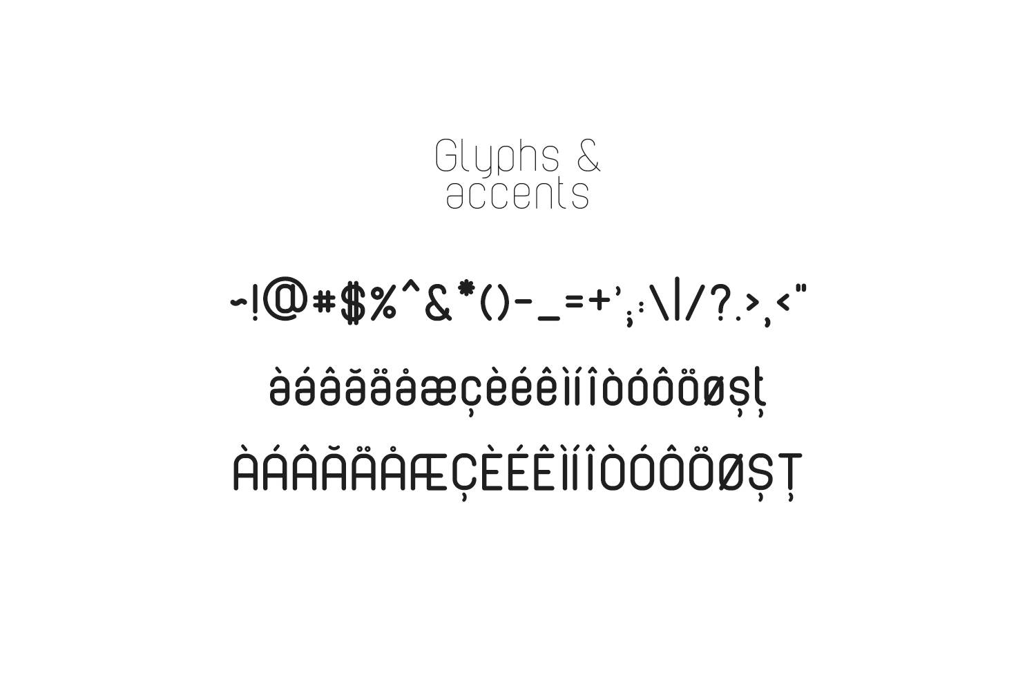 Cabo Font sample
