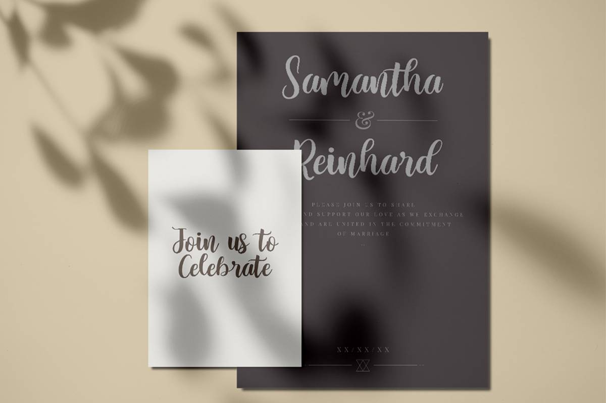 Calamity Script Font sample
