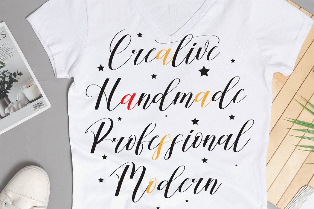 California Font sample