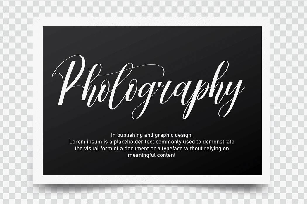California Font sample