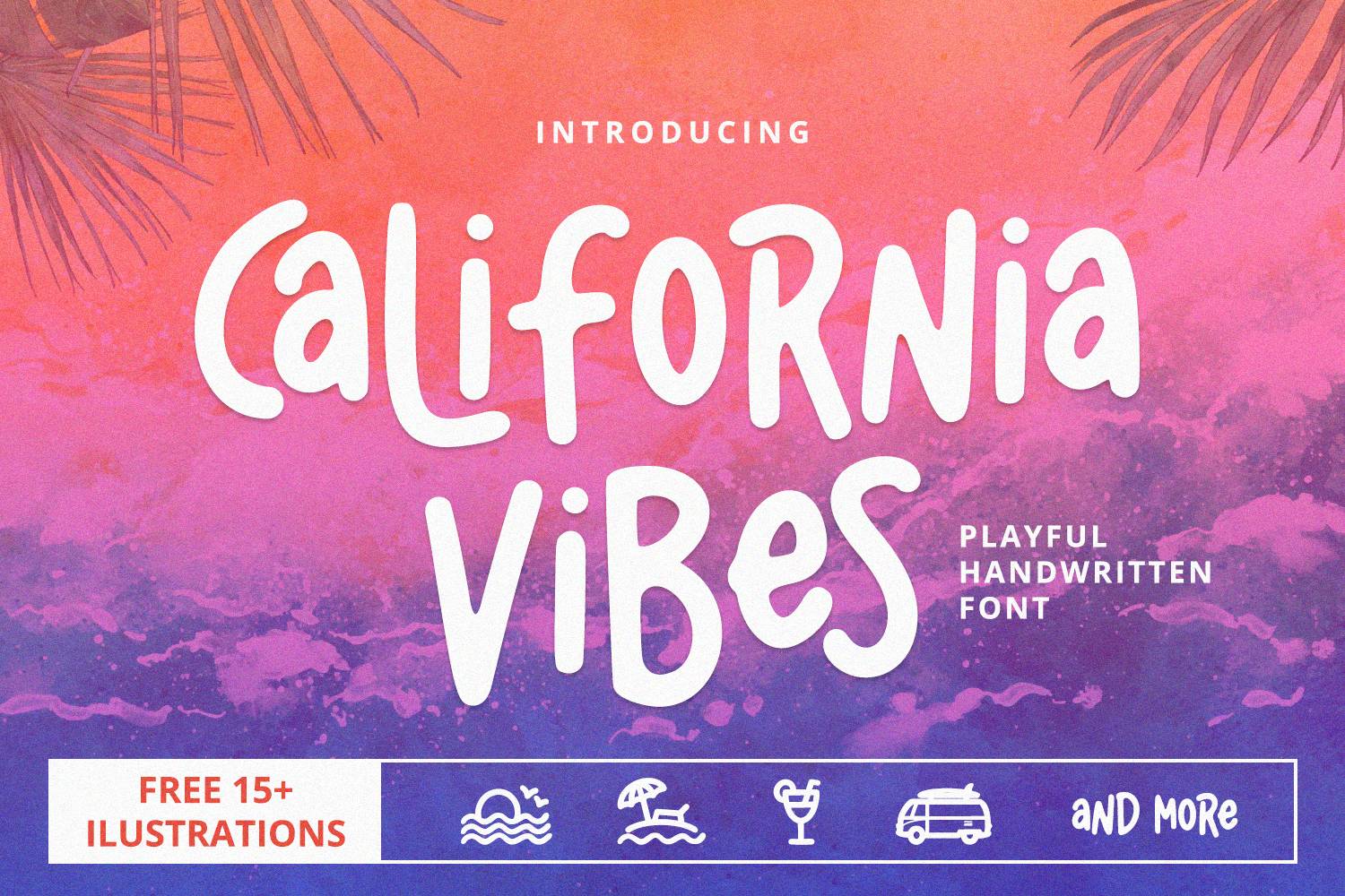 California Vibes Font sample
