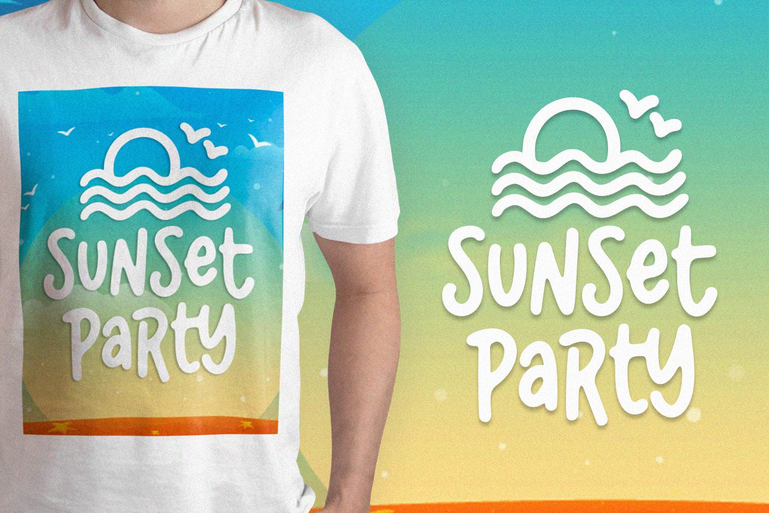 California Vibes Font sample