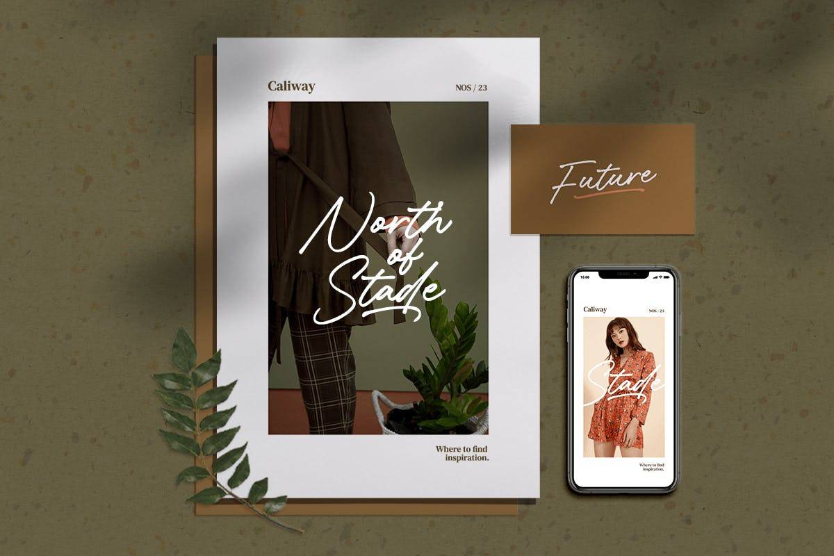 Caliway Casual Handwritten Font sample