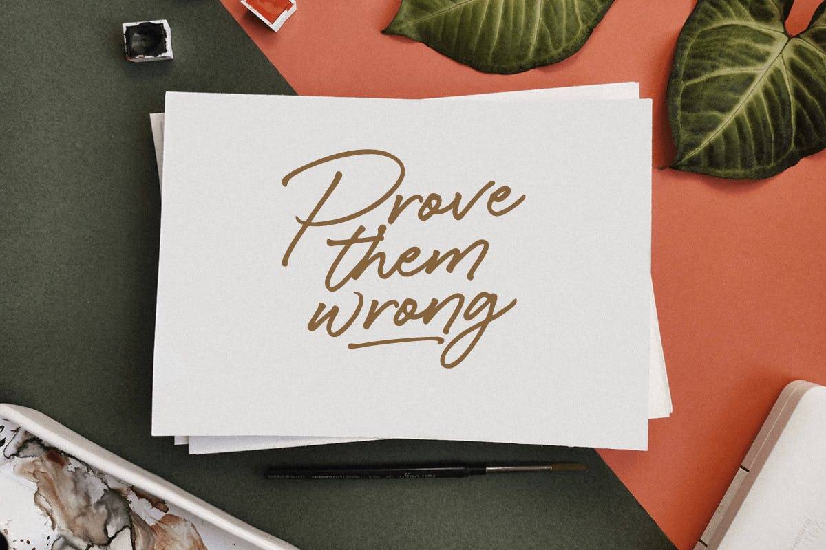 Caliway Casual Handwritten Font sample