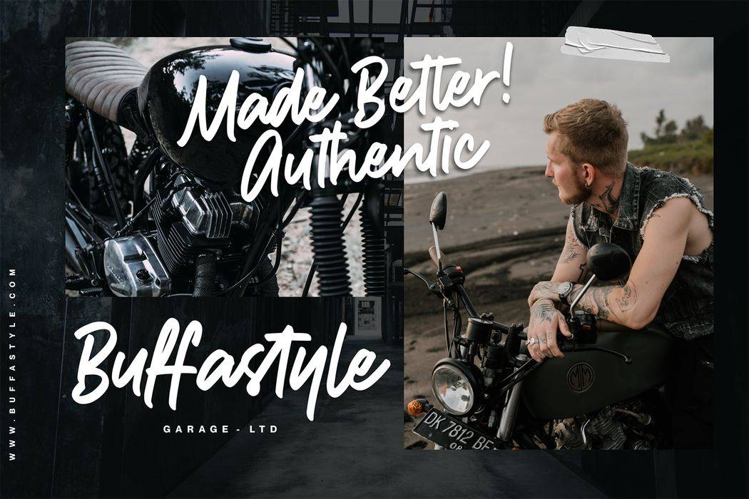 Callmounth Font sample
