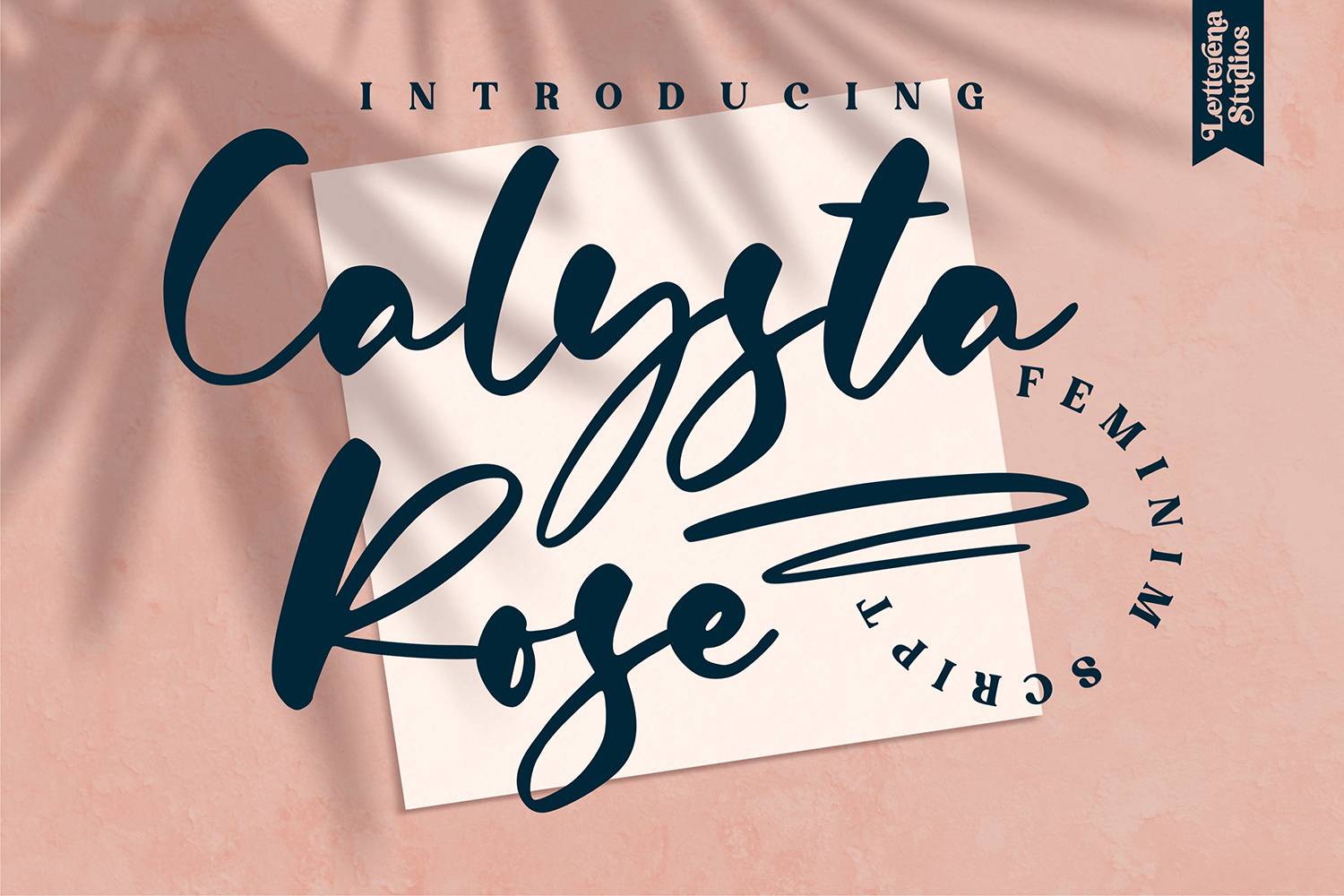 Calysta Rose Font sample