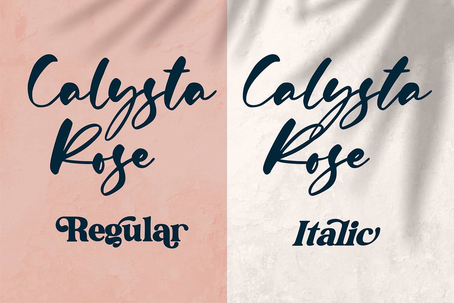 Calysta Rose Font sample