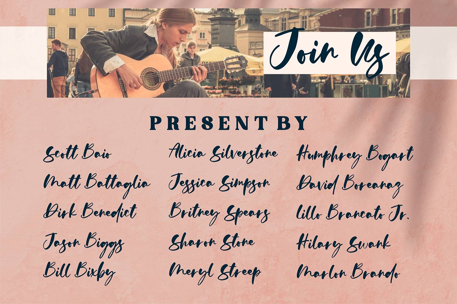Calysta Rose Font sample