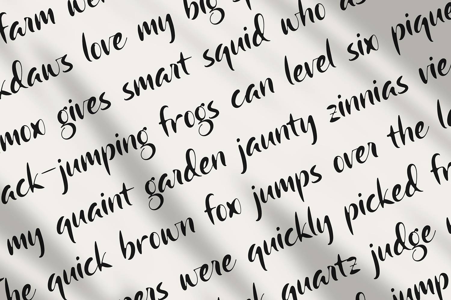 Camerota Font sample