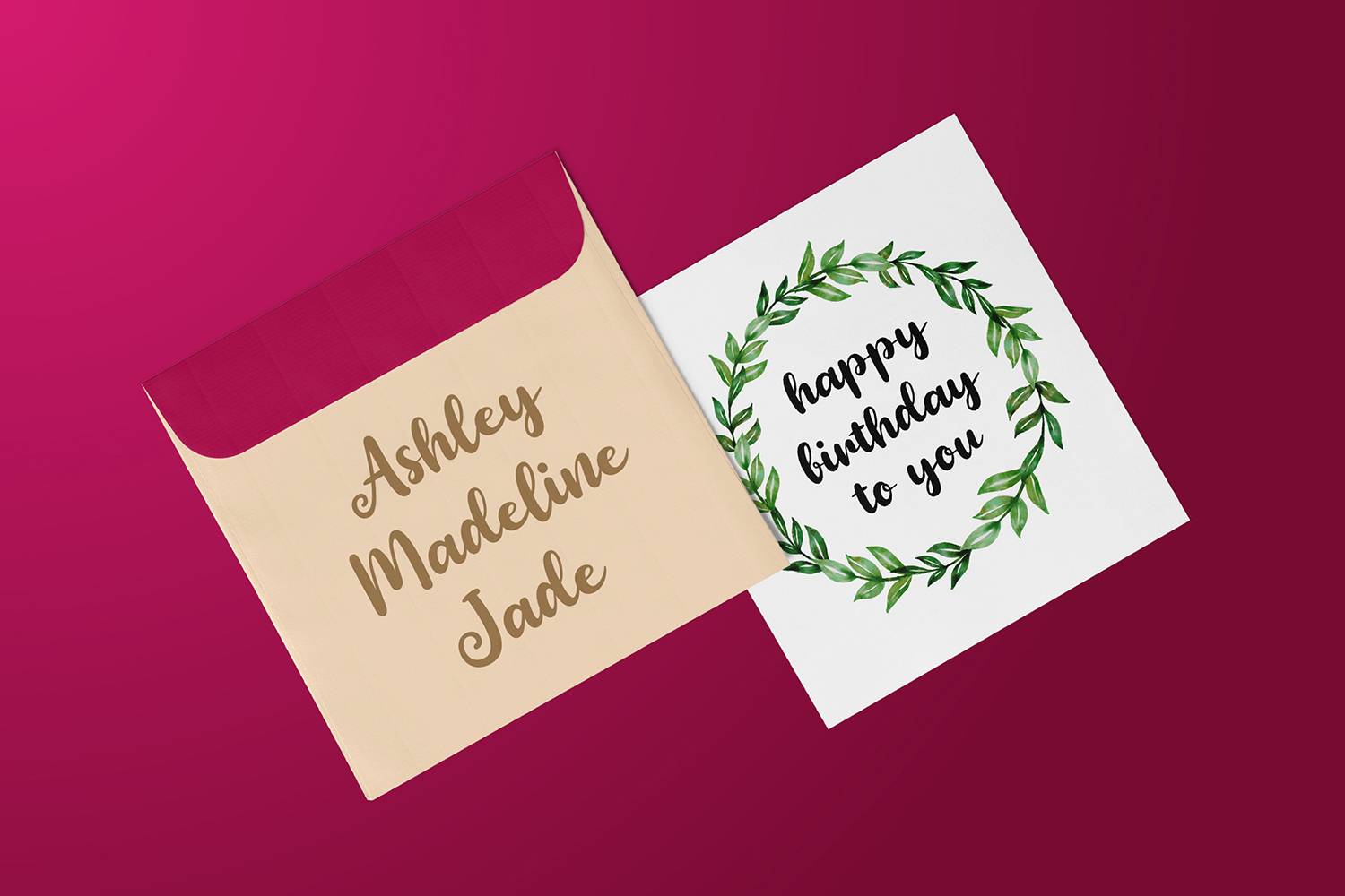 Camilla Ahoy Font sample