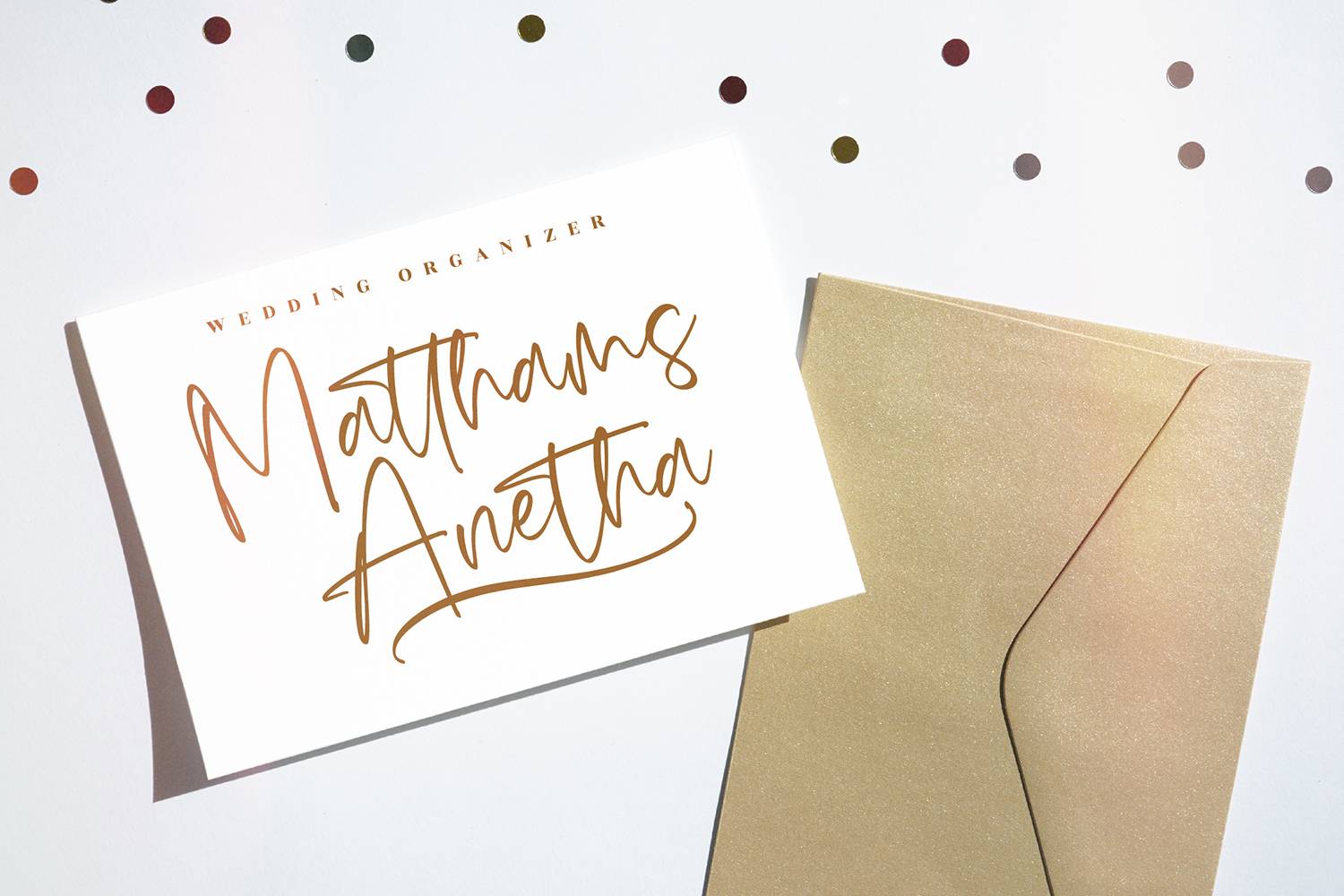 Camilla Mosteland Font sample