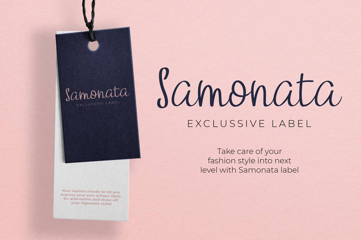 Camomile Font sample